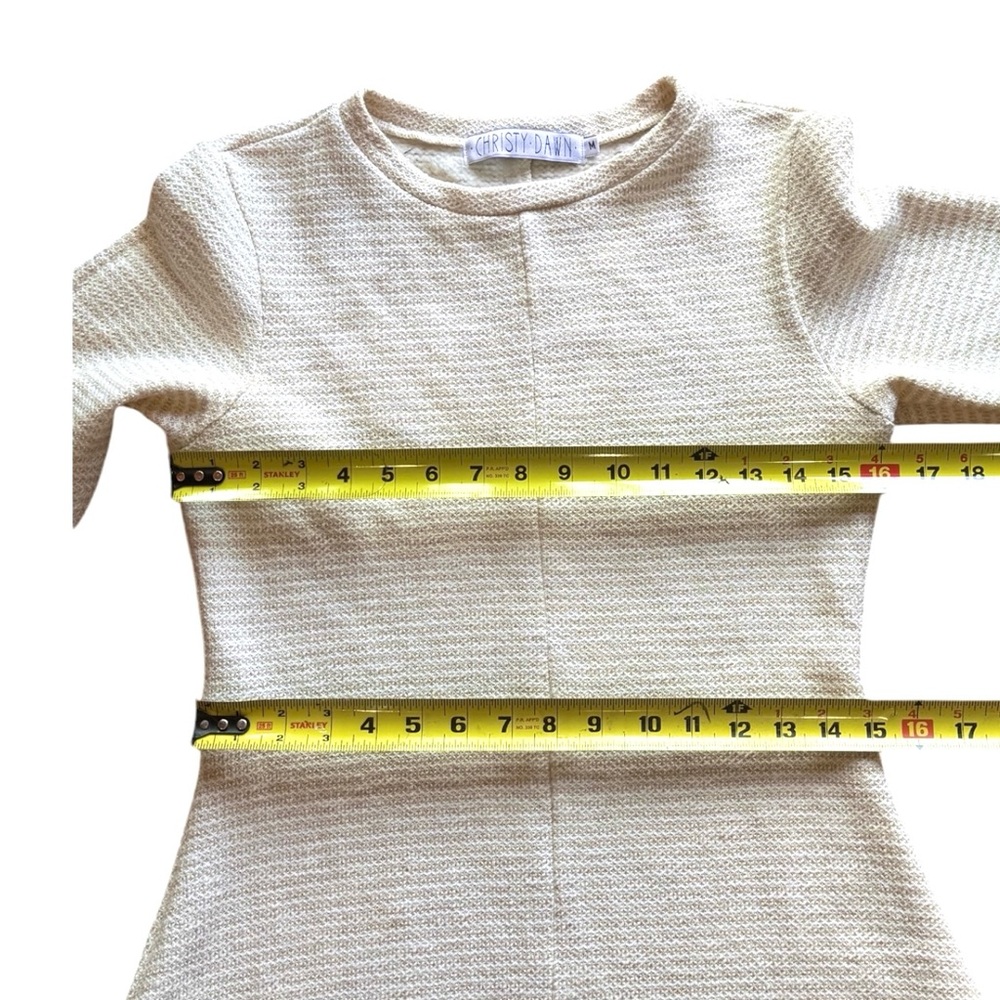 Christy Dawn Cream Long Sleeve Dress - Picture 9 of 10